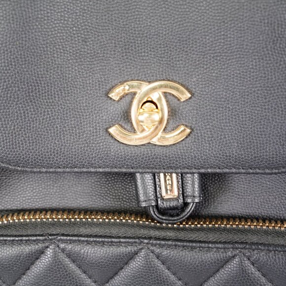 Chanel Caviar Business Affinity Backpack - Picture 3 of 8